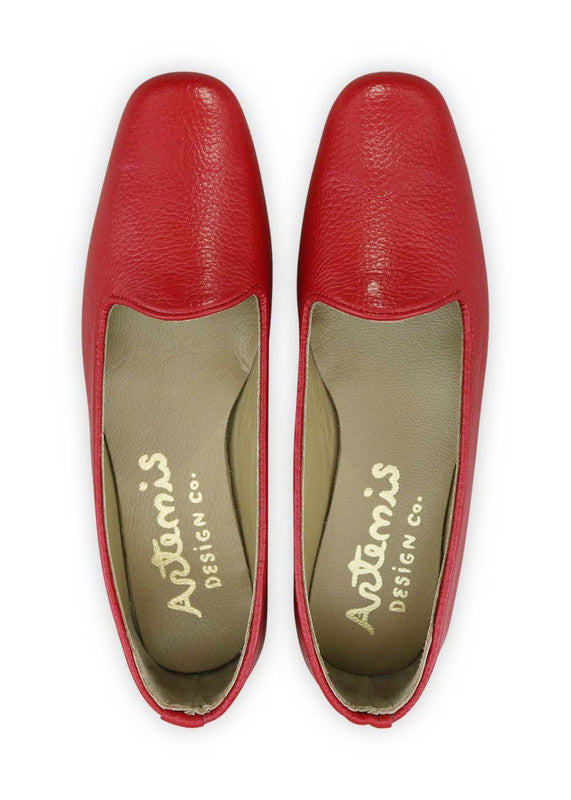 womens-leather-loafers-red
