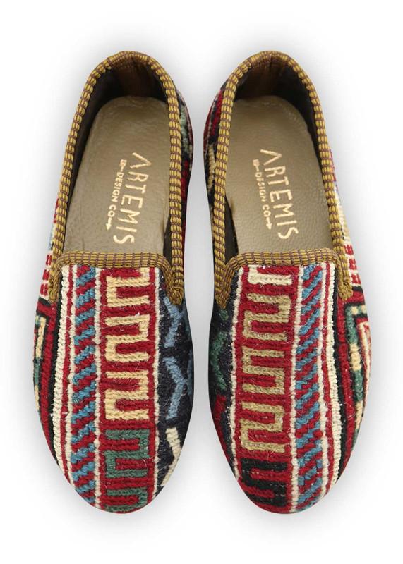 Children's Shoes - Artemis Design Co. - Children's Sumak Kilim Loafers - Size 32