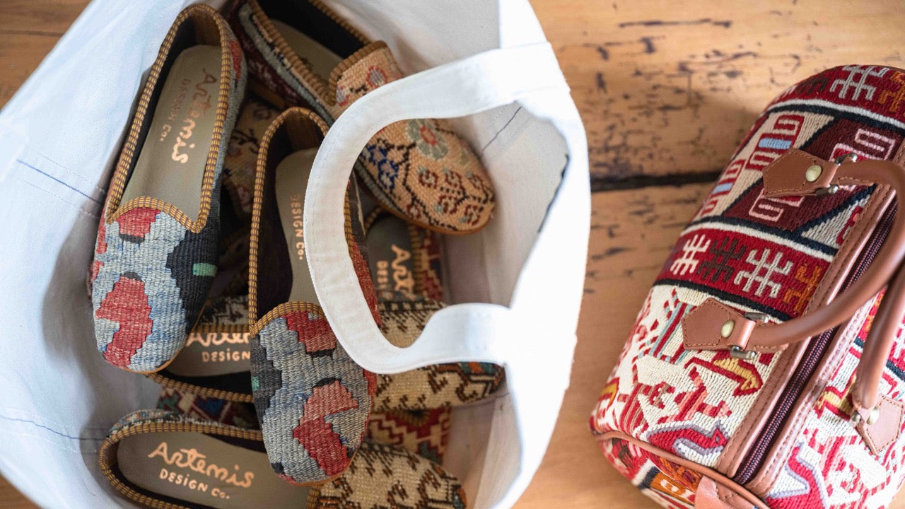 Artemis Design Co. Original Kilim Shoes