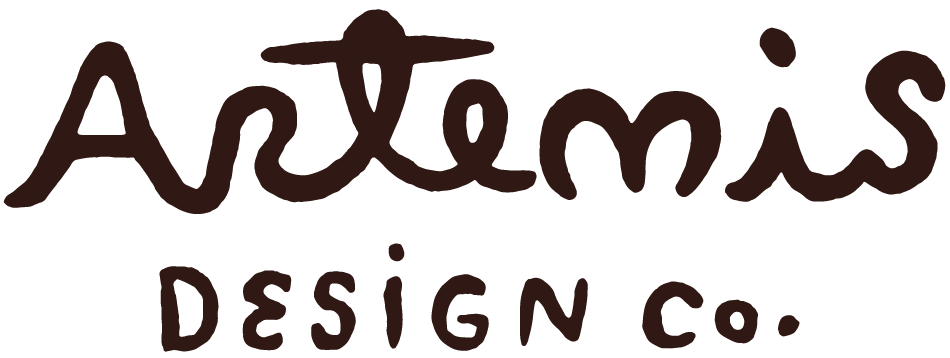 Artemis Design Co. cursive logo