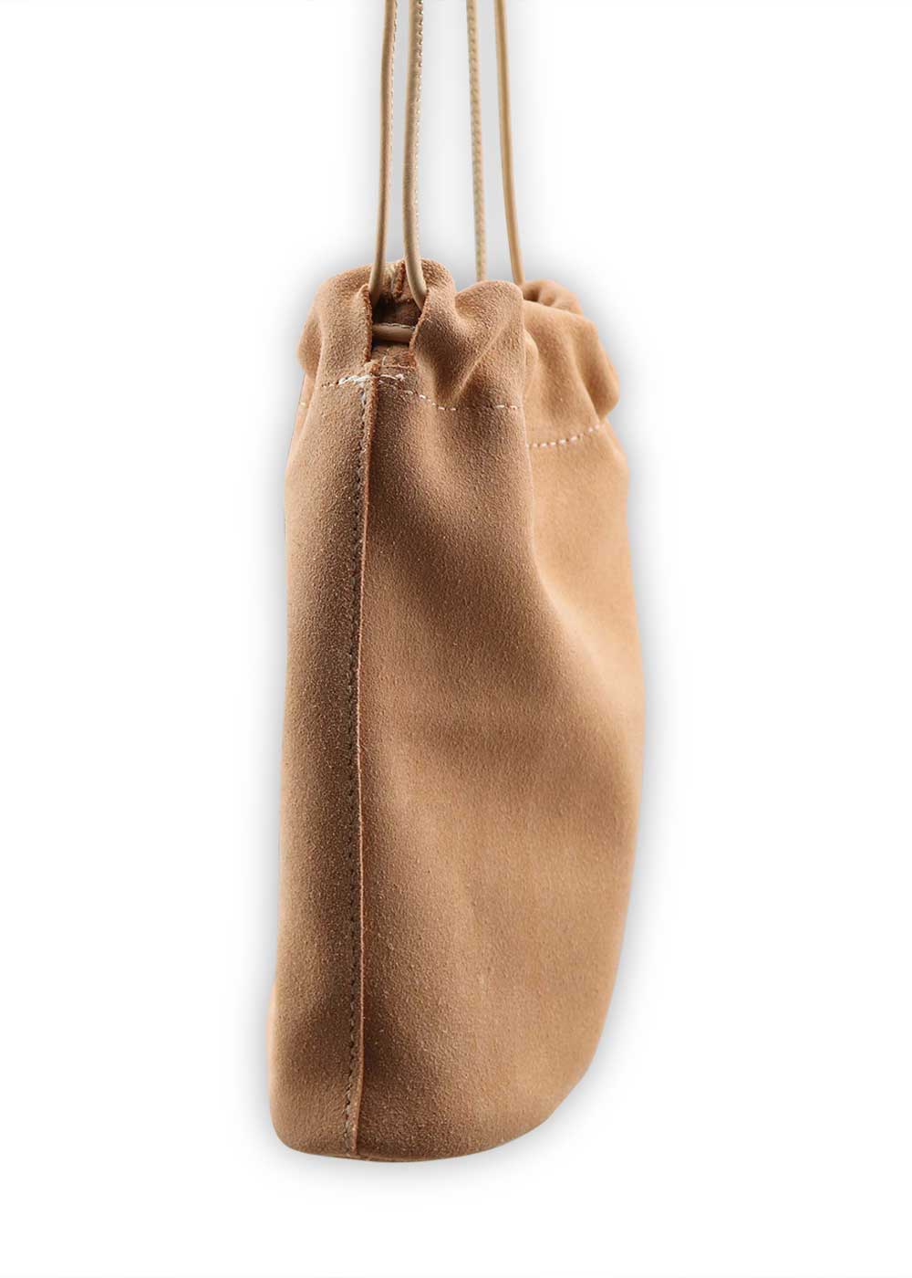 Phone Pouch, Ballet Pink Suede
