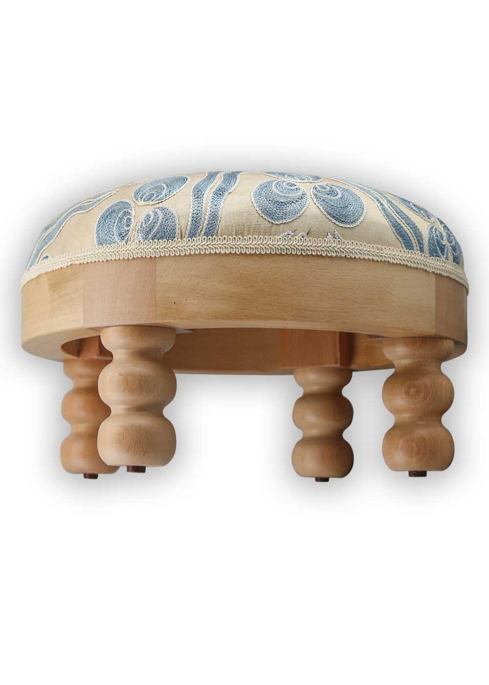 Suzani Footstool, Cintamani