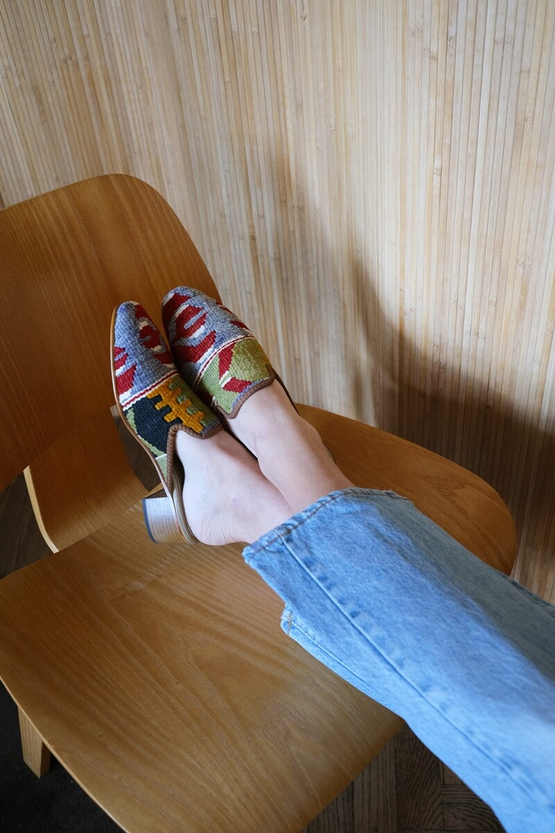 Kilim mules on sale