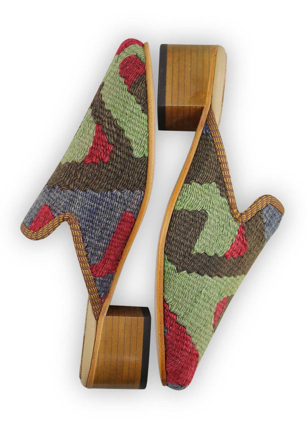 Women's Kilim Mules - Size 6