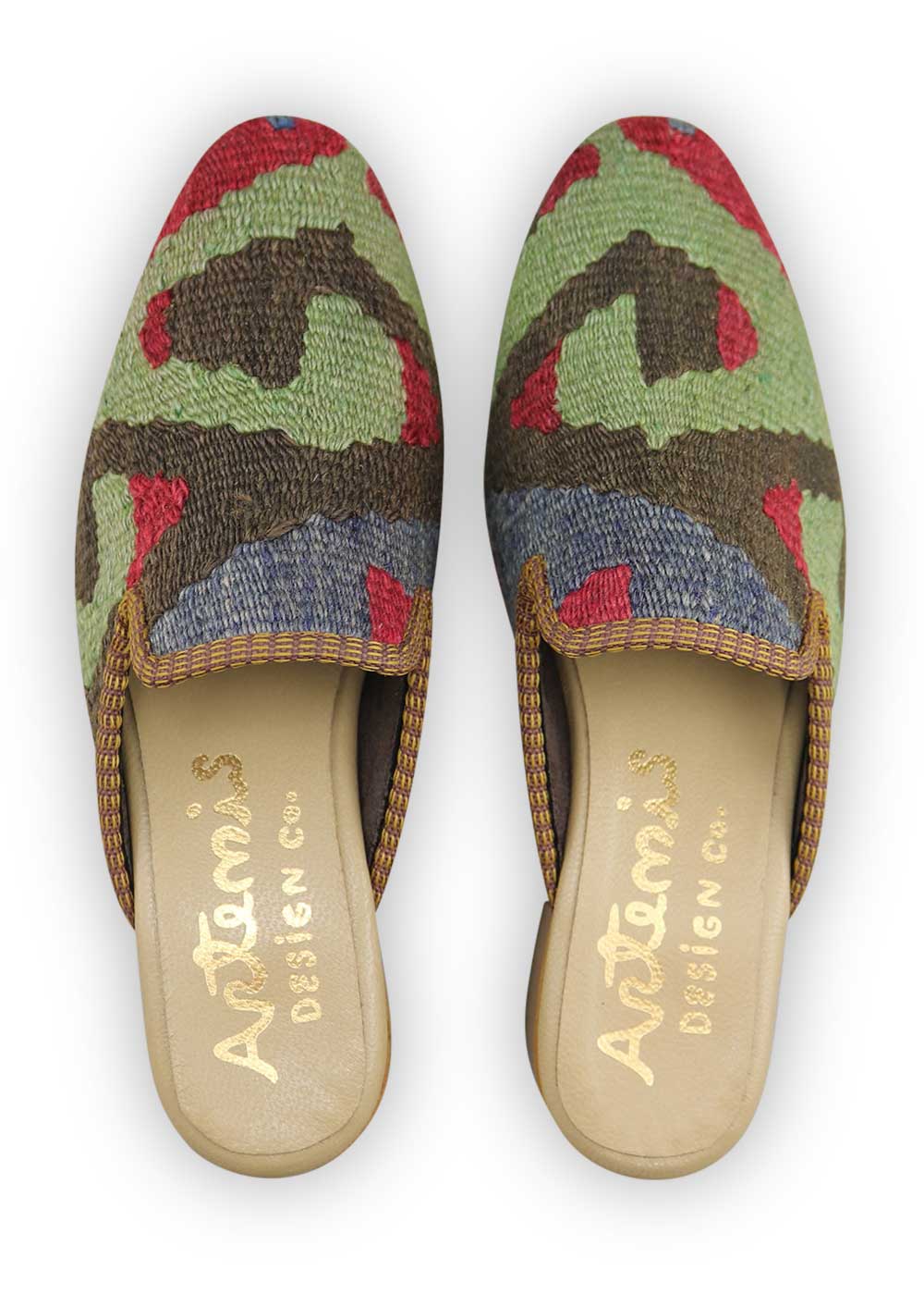 Women's Kilim Mules - Size 6