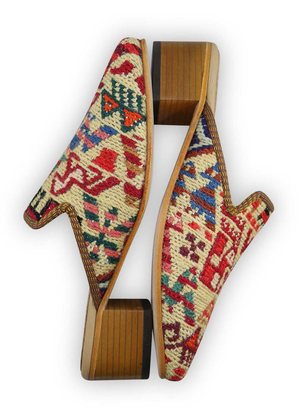 Women's Sumak Kilim Mules - Size 7