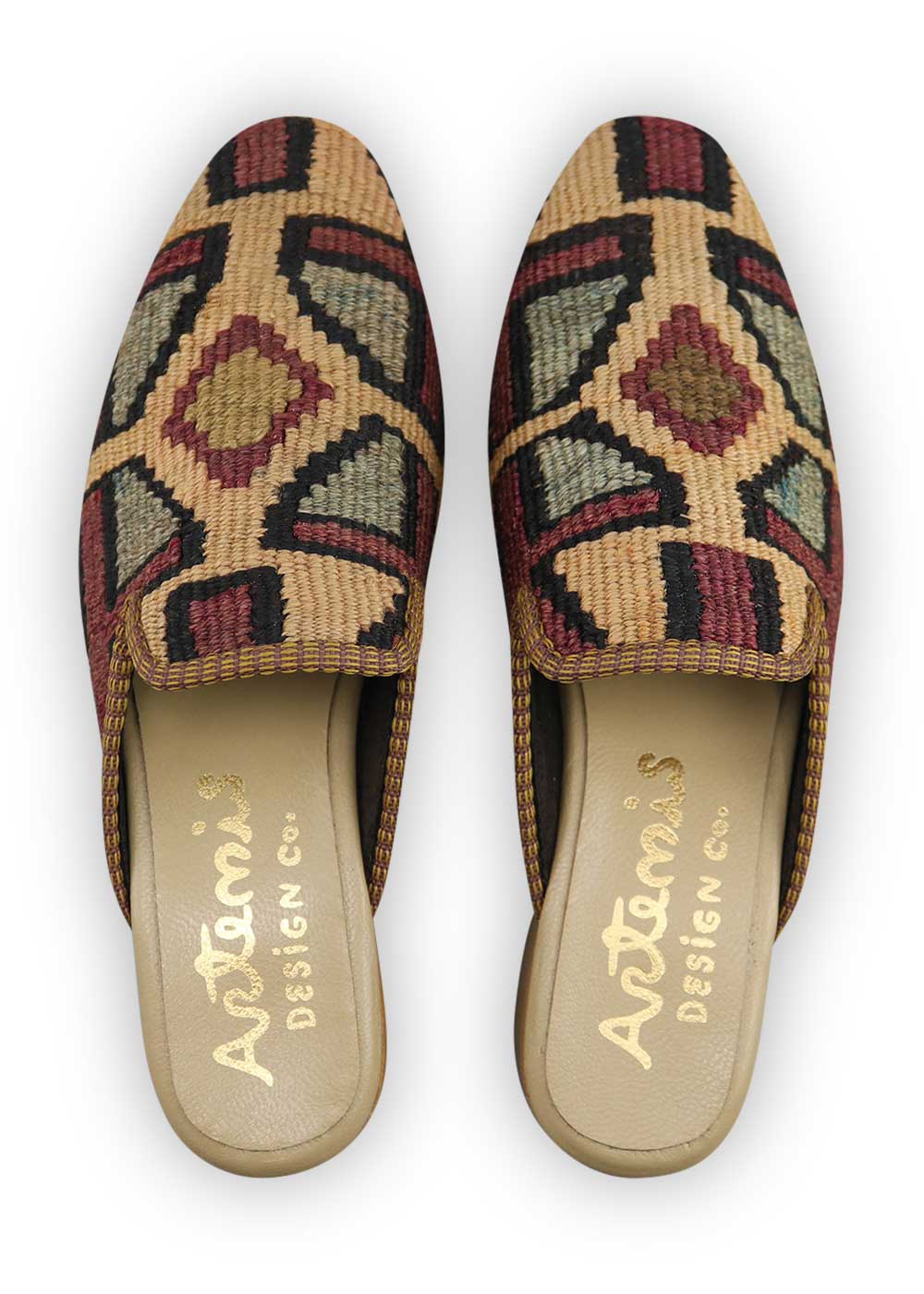 Women's Kilim Mules - Size 8
