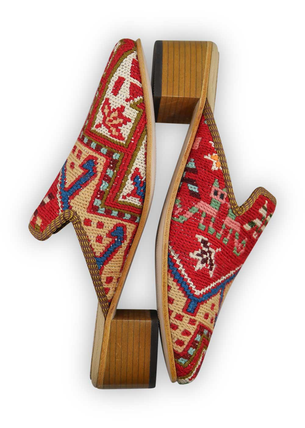 Women's Sumak Kilim Mules - Size 8