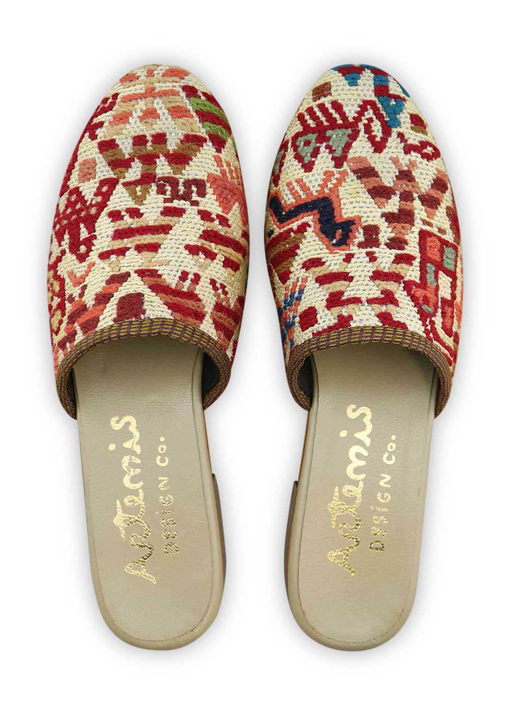 Women's Sumak Kilim Slides - Size 8