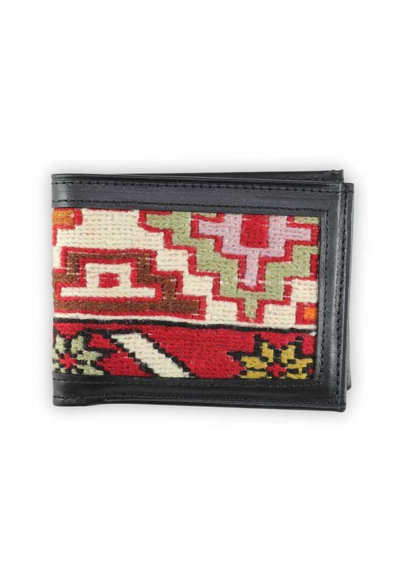 Accessories - Bifold Sumak Kilim Wallet