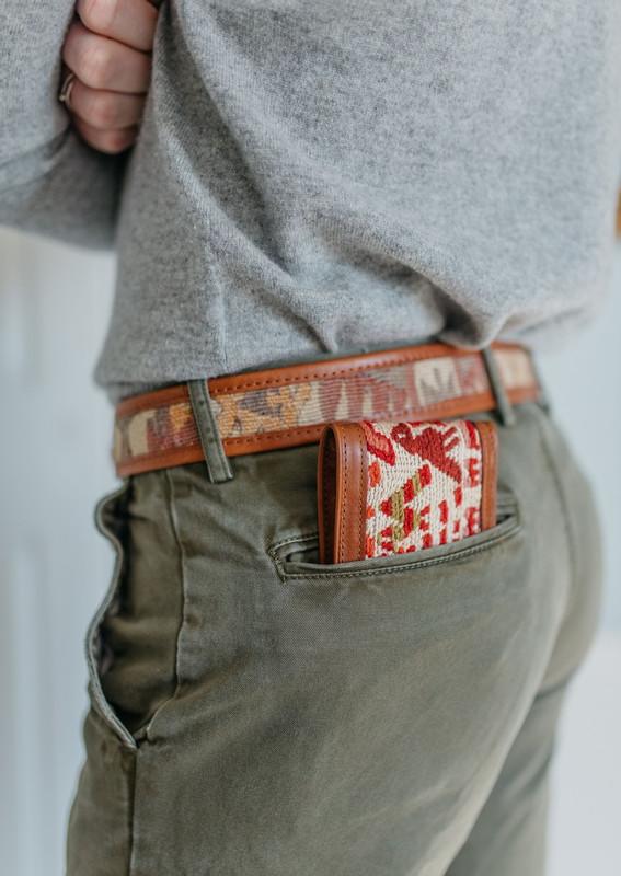 Accessories - Bifold Sumak Kilim Wallet