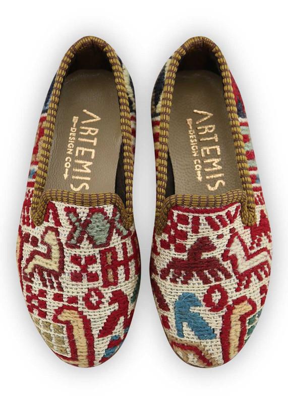 Children's Shoes - Artemis Design Co. - Children's Sumak Kilim Loafers - Size 26